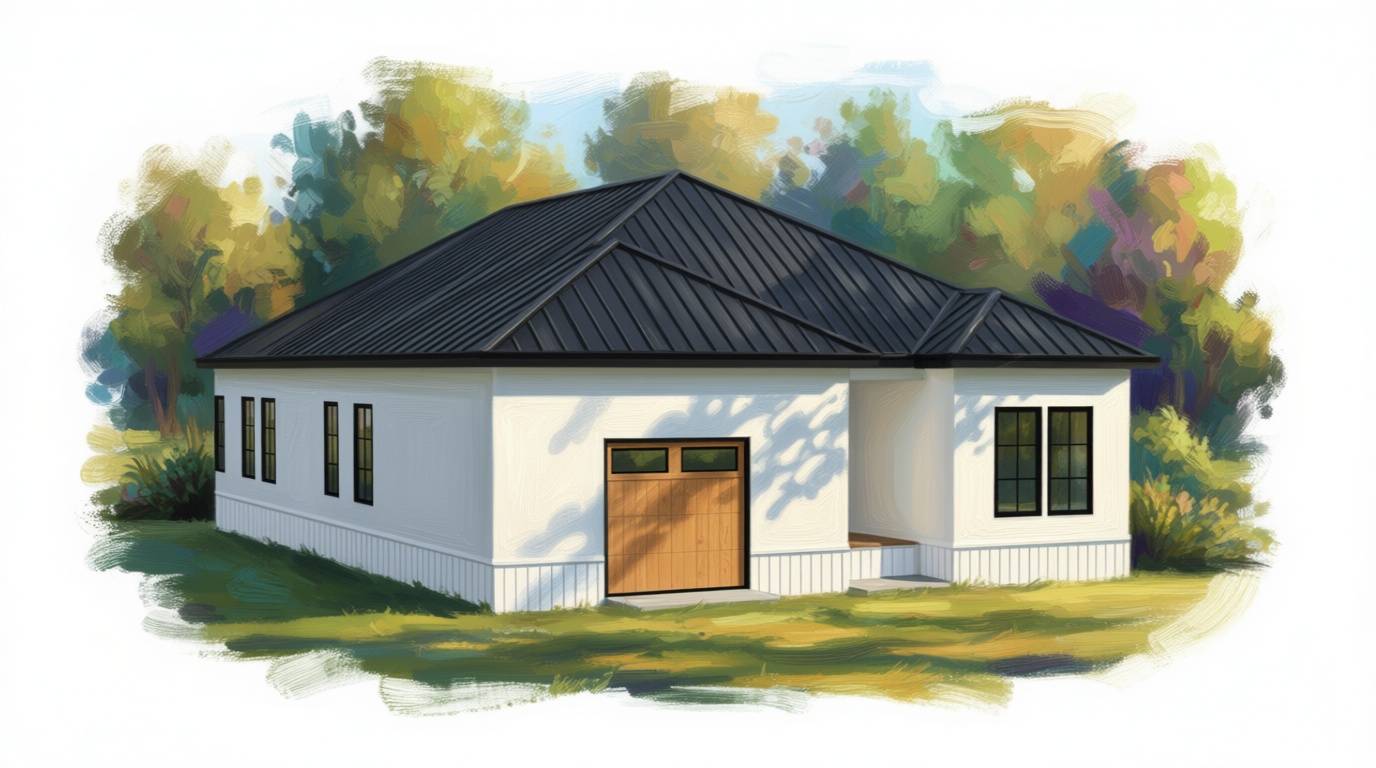 3 bedroom bright house plan exterior - 2,752 sq ft