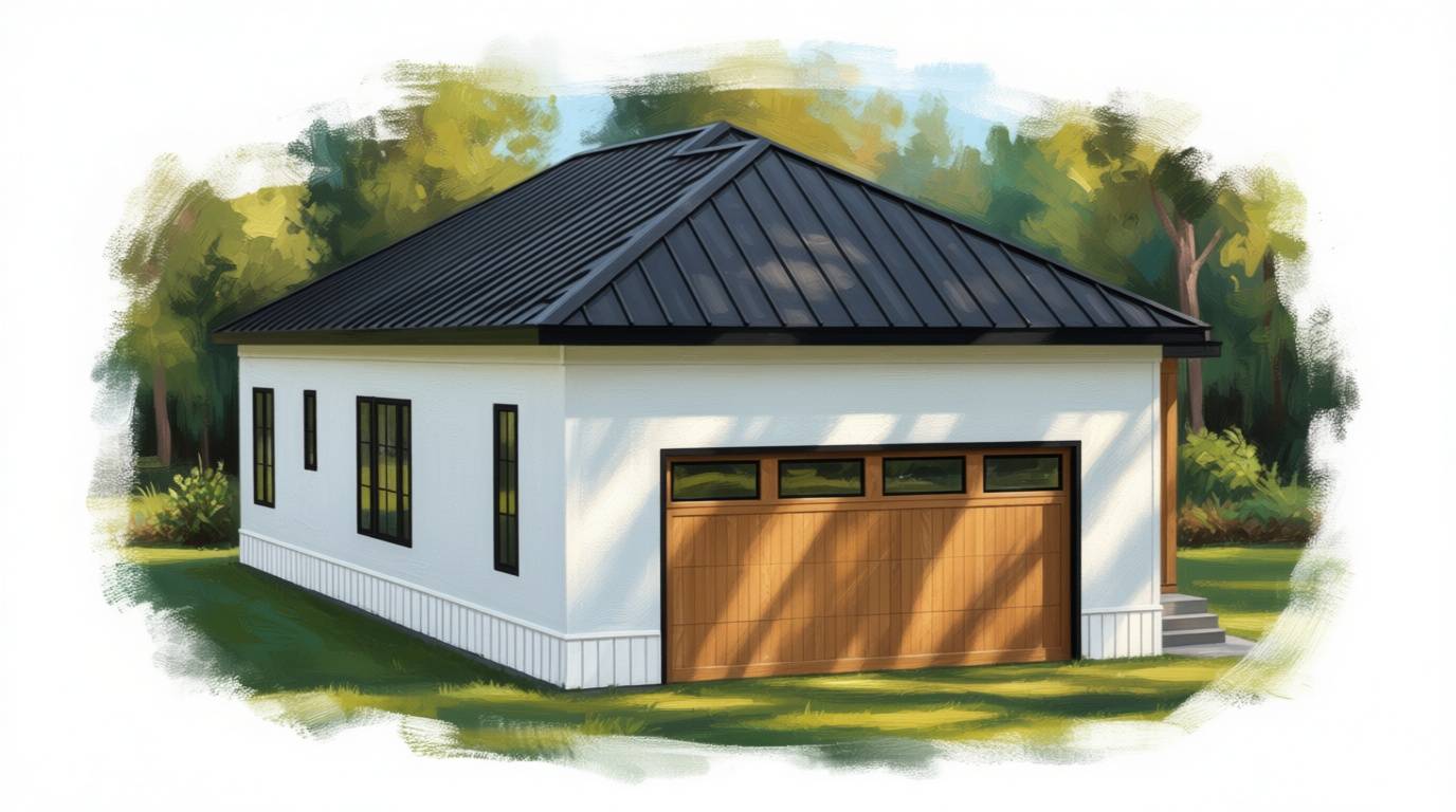 2 bedroom bright house plan exterior - 1,603 sq ft