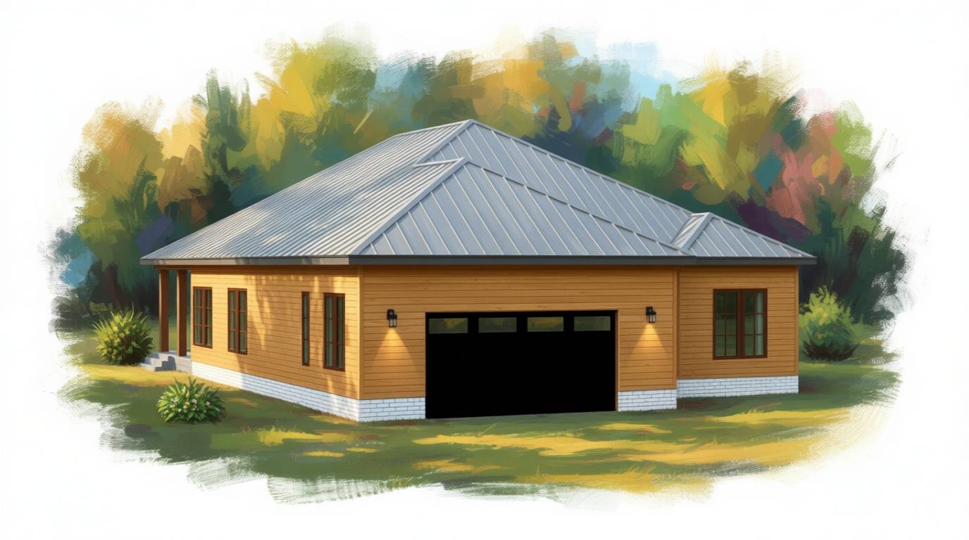 3 bedroom natural house plan exterior - 3,353 sq ft