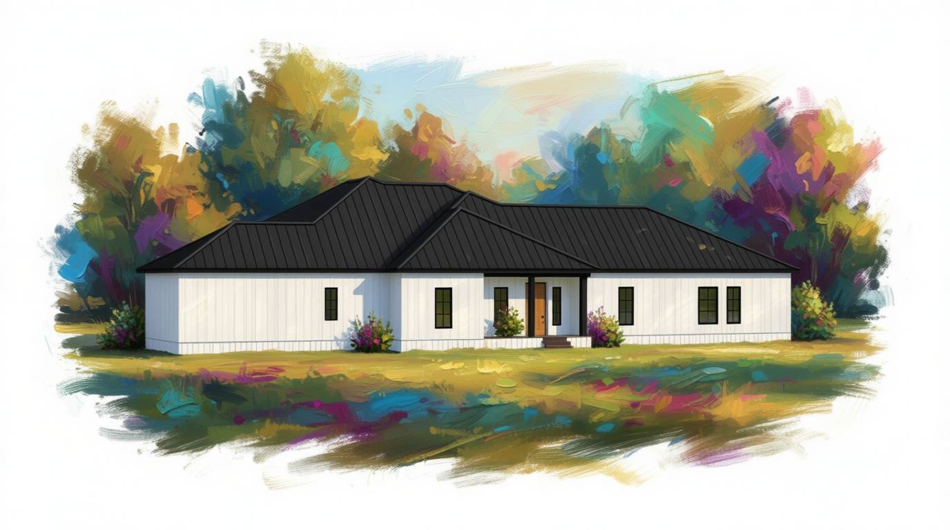 6 bedroom bright house plan exterior - 5,102 sq ft