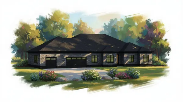 Sprawling Classic 4-Bed House exterior render