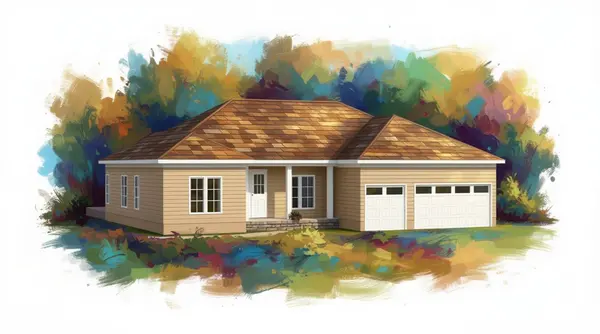 Spacious Earthy 3-Bed Home exterior render