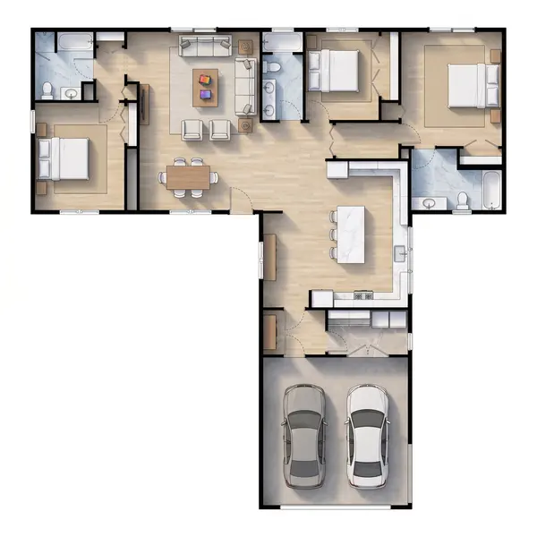 Spacious Classic 3-Bed House floorplan