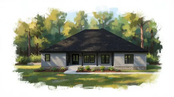 Sprawling Classic 3-Bed House exterior render