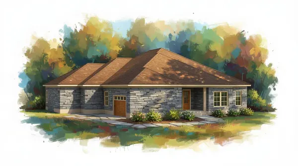 Spacious 4-Bed Natural exterior render