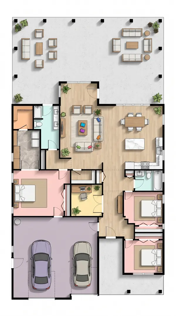 Spacious 3-Bed Classic floorplan