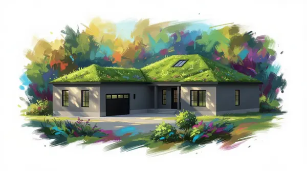 Natural 3-Bed Home exterior render