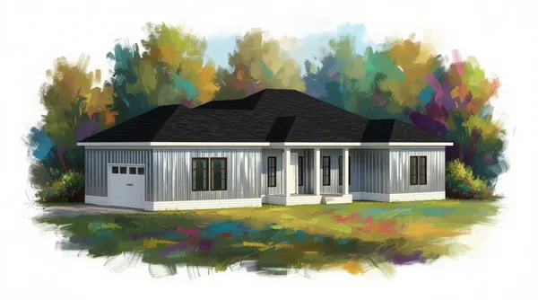 Sleek Industrial 3-Bed Design exterior render