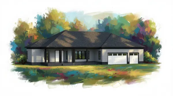 Spacious Bright 3-Bed House exterior render