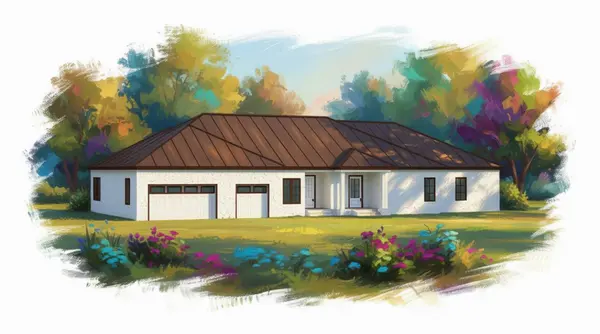 Spacious Bright 4-Bed exterior render