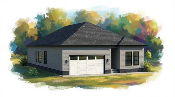 Classic 3-Bed House exterior render