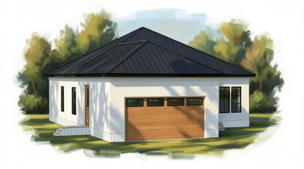 Bright 3-Bed House exterior render