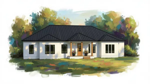 Spacious 3-Bed Bright exterior render