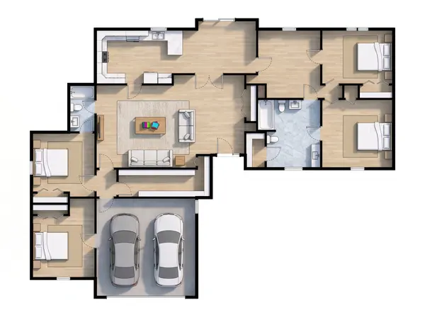 Bold 7-Bed Home floorplan