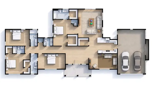 Sprawling 5-Bed Classic floorplan