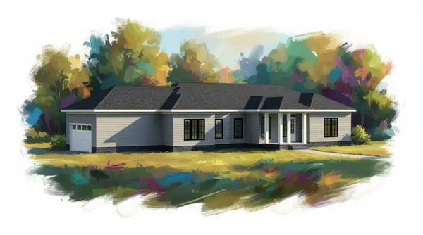 Spacious Classic 3-Bed Home exterior render