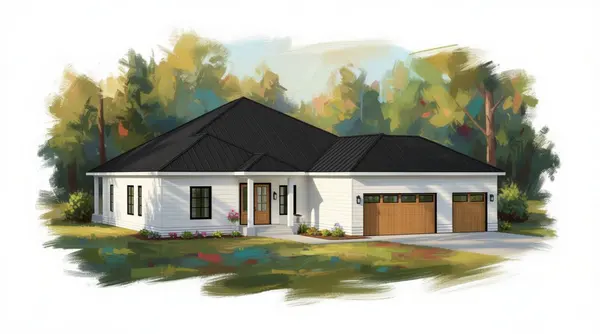 Bright 4-Bed Home exterior render