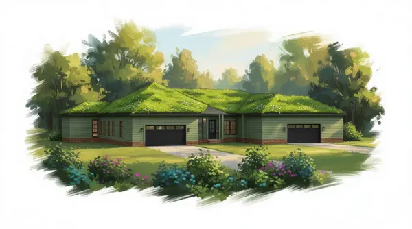 Spacious Earthy 5-Bed exterior render