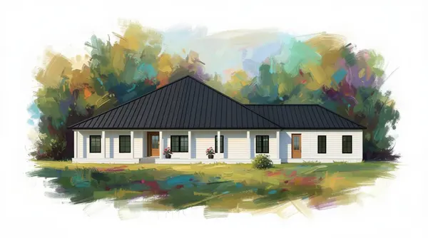 Spacious Bright 4-Bed exterior render