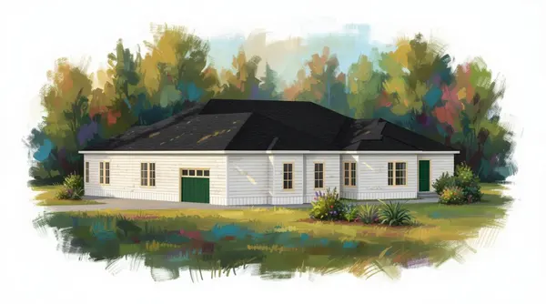 Bright 5-Bed House exterior render