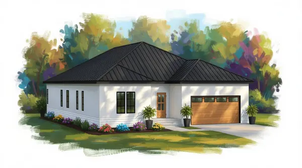 Spacious Bright 4-Bed exterior render