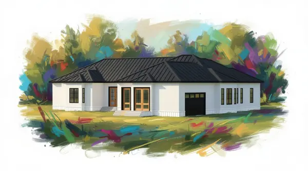 Bright 5-Bed Residence exterior render