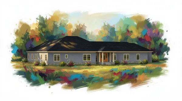 Sprawling Classic 5-Bed House exterior render