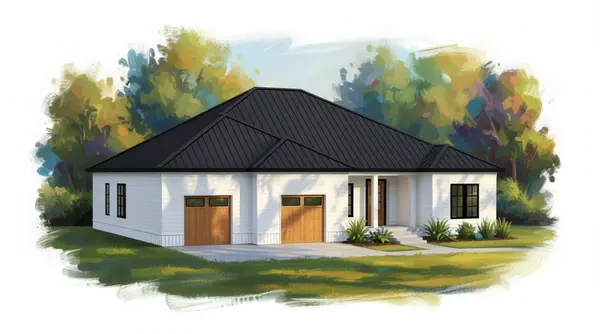 Bright 4-Bed House exterior render