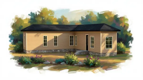 Cozy Earthy 3-Bed House exterior render