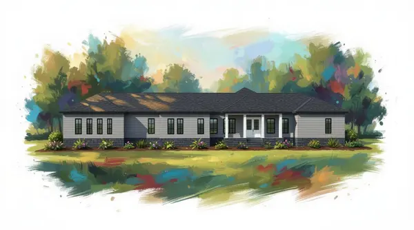 Spacious Classic 3-Bed House exterior render