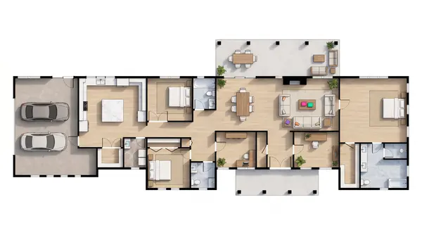 Spacious Classic 3-Bed House floorplan