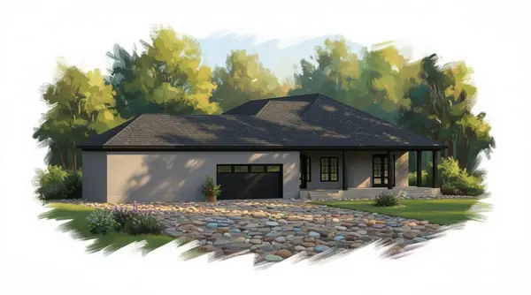 Spacious Bright 2-Bed House exterior render