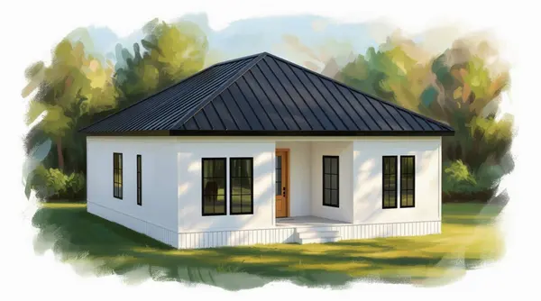 Bold 3-Bed Residence exterior render