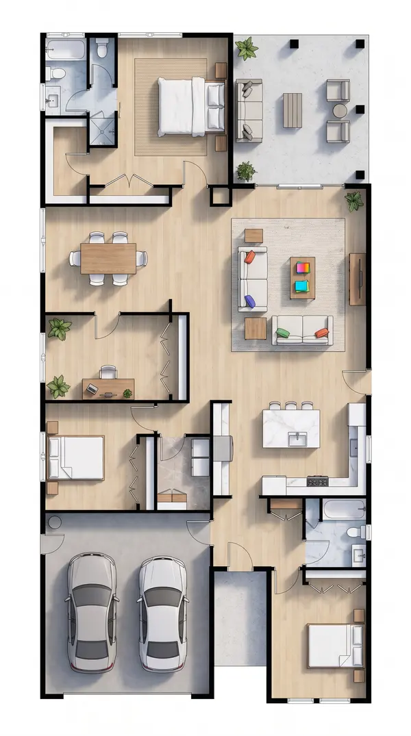 Spacious 3-Bed Classic floorplan