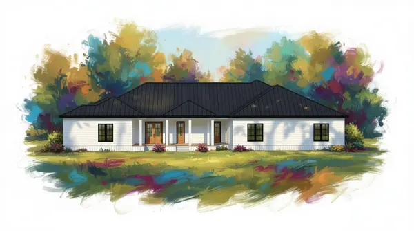 Bright 5-Bed House exterior render