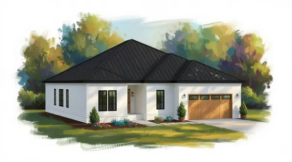 Bright 3-Bed Retreat exterior render