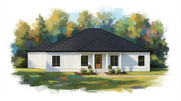 Bright 6-Bed with Large Garage exterior render