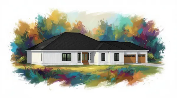 Bright 6-Bed with 3-Car Garage exterior render