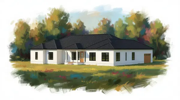 Sprawling Bright 5-Bed House exterior render