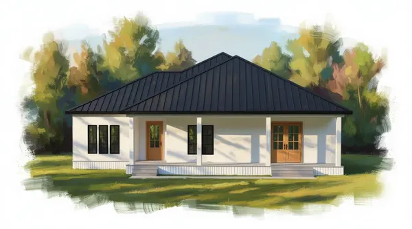 Bold 5-Bed Residence exterior render