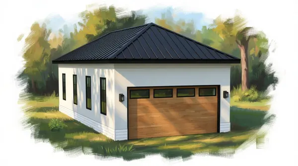 Compact Bold 2-Bed exterior render
