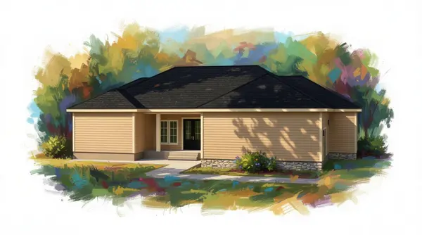 Spacious Earthy 4-Bed House exterior render