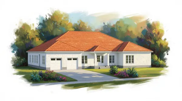 Spacious Bright 4-Bed exterior render