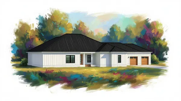 Bright 6-Bed with Garage exterior render