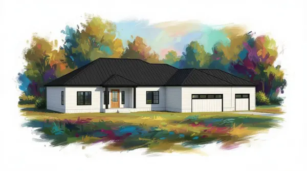 Bright 4-Bed House exterior render