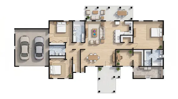 Sprawling Classic 3-Bed Residence floorplan