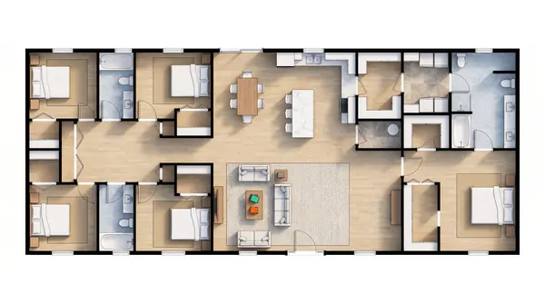Sprawling Bold 5-Bed floorplan