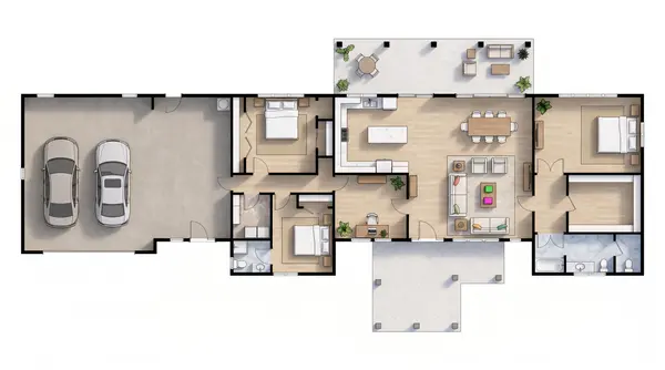 Spacious 3-Bed Classic floorplan