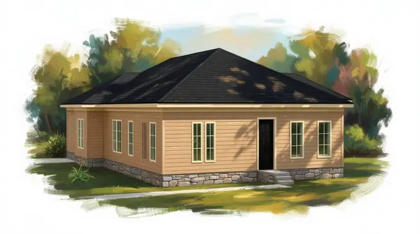 Spacious Classic 4-Bed House exterior render