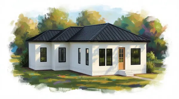 Bright 1-Bed Retreat exterior render